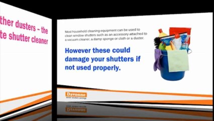 How to Effectively Clean Your Window Shutters