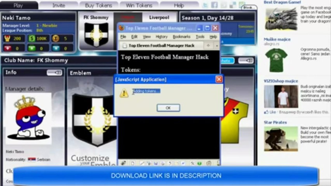 Latest Eleven Football Manager Token Hack no survey