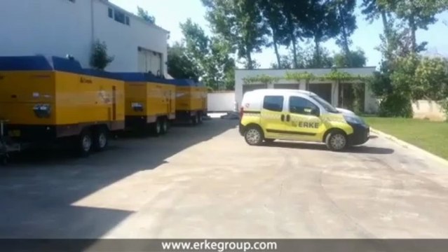 ERKE Dış Ticaret ltd., CompAir TurboScrew Diesel Portable Compressor - Istanbul - erkegroup.com