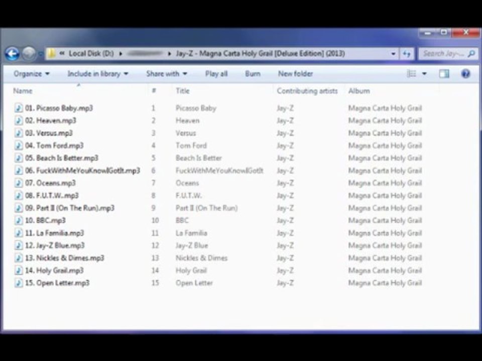 Jay-Z Magna Carta Holy Grail (2013) [DOWNLOAD] (link in des