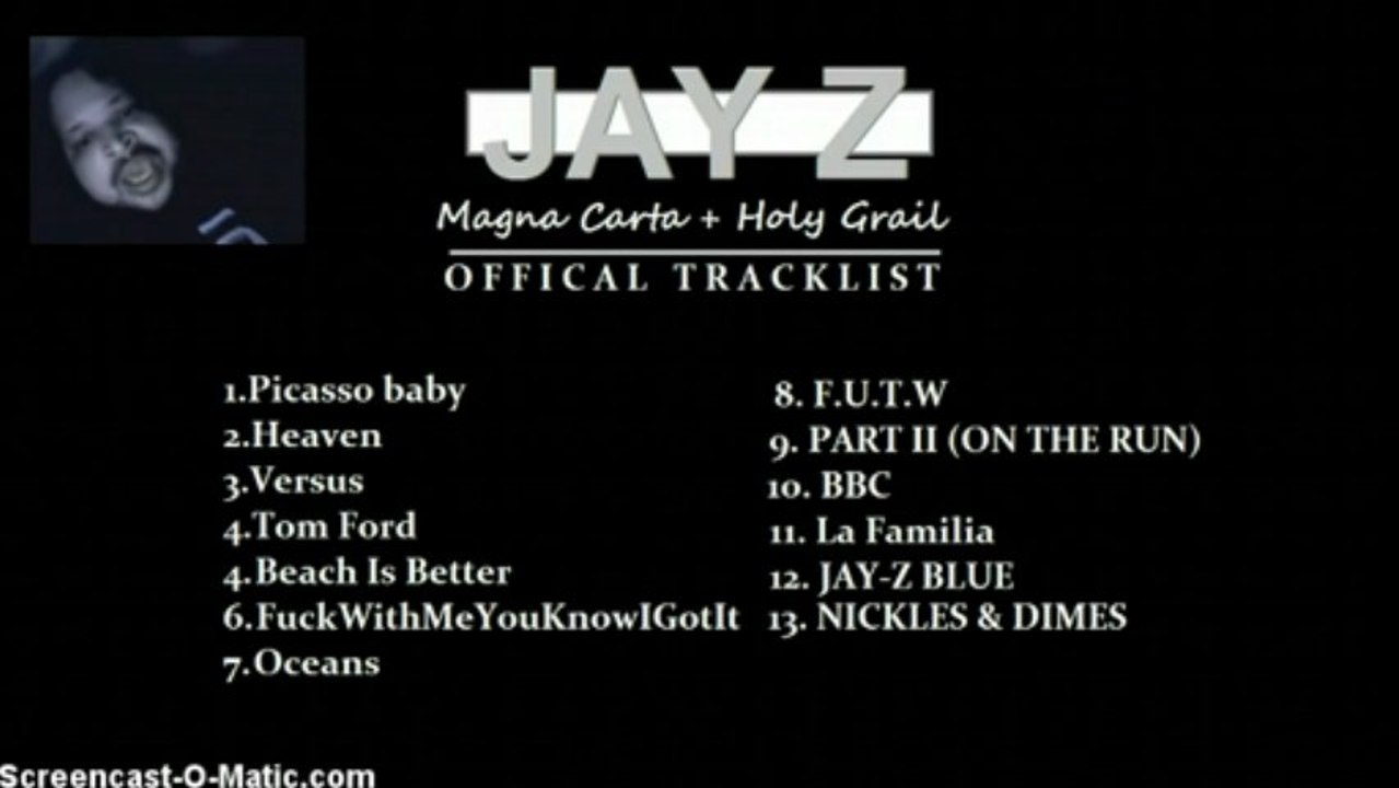 Jay Z - Magna Carta Holy Grail - Full Album Preview (Offici