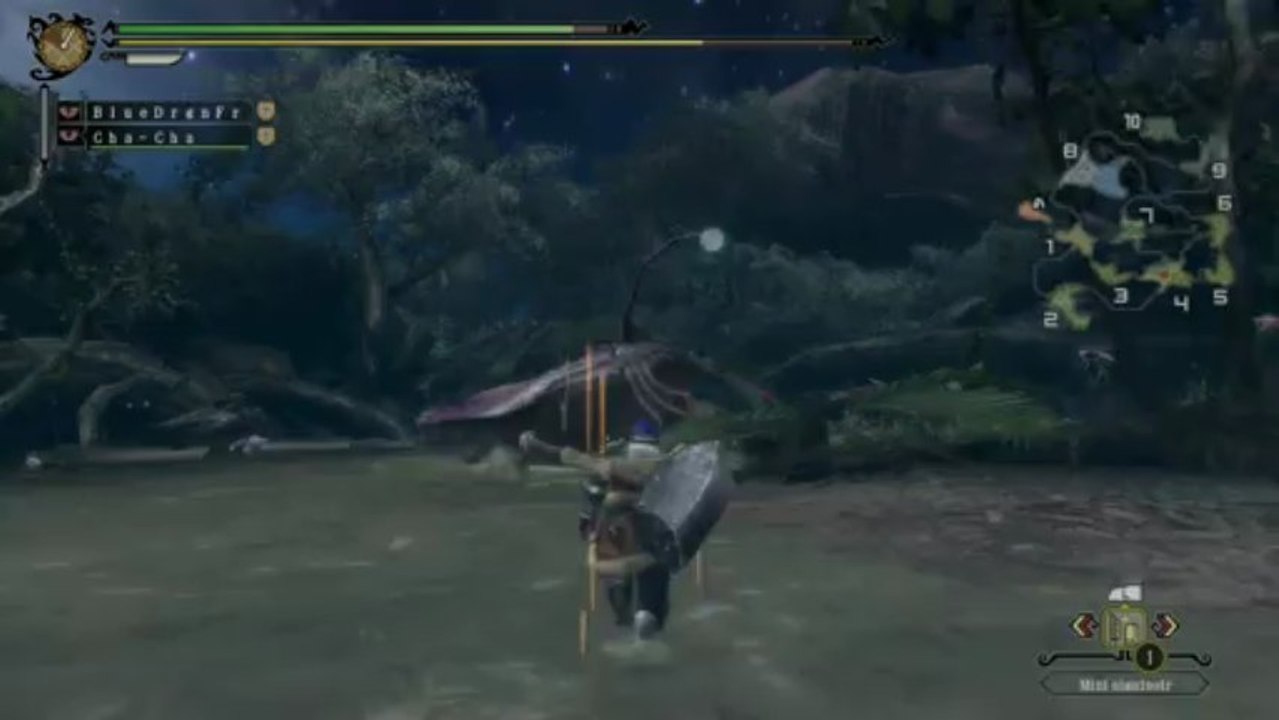 Let's Play Monster Hunter Tri Ultimate - Gobul avec un Marteau sous l'eau (solo-#08)