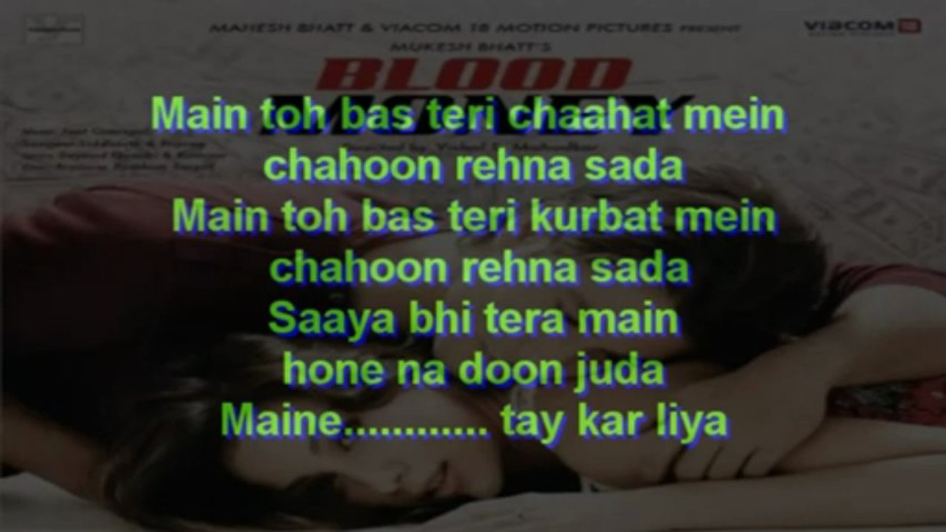 Chaahat Karaoke Free Blood Money - 