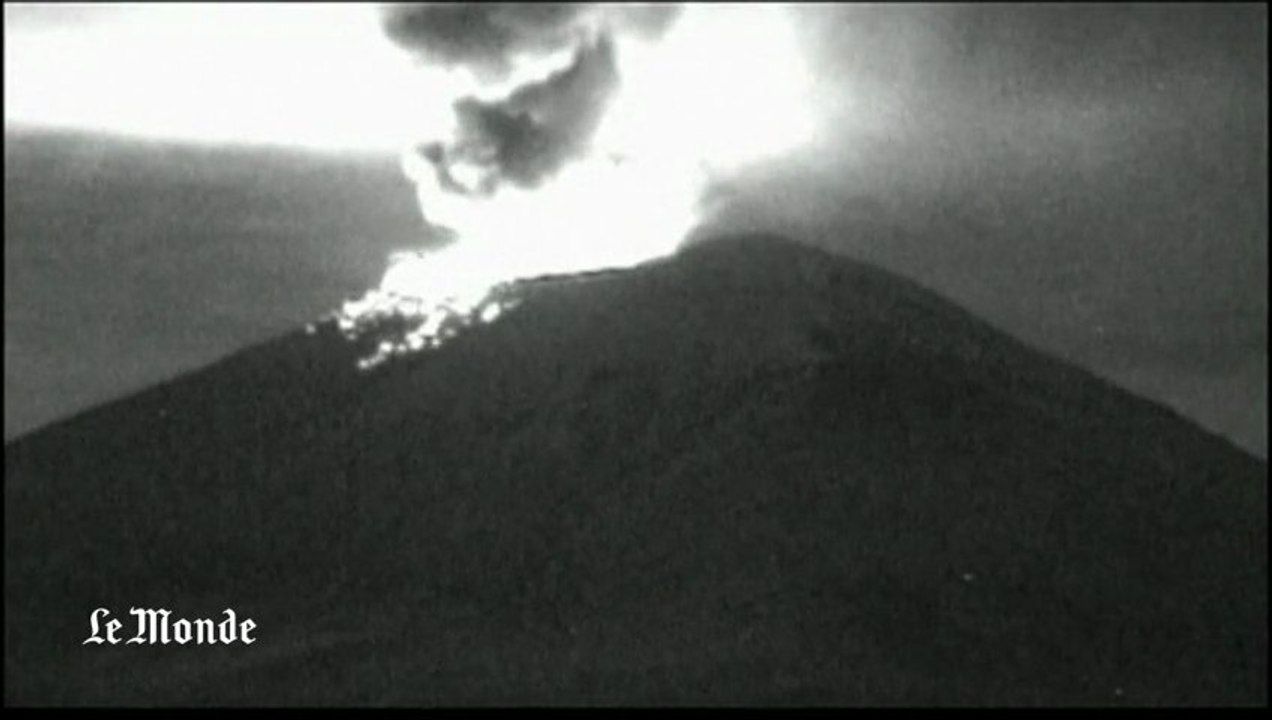 Mexique : les fumées d'un volcan clouent 47 avions américains au sol