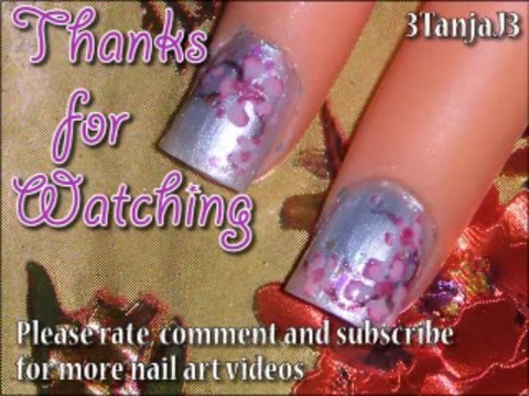 Asian Themed: *Cherry Blossom Nail Art Design* - Short Nails