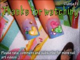 Sweets: *Candy Hearts Nail Art Design* - Short Nails