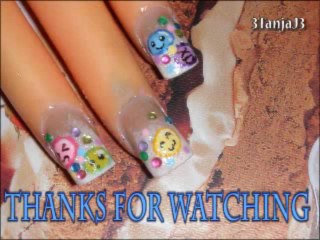 *Easy Cute Gum Bubbles* Nail Art Design Tutorial