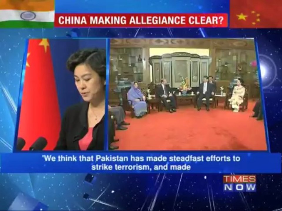 Praise for Pak, warning for India?