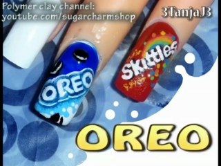 Sweets: *Oreo* Nail Art Design Tutorial