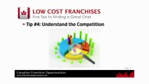 Low Cost Franchises - finding Low cost Franchises