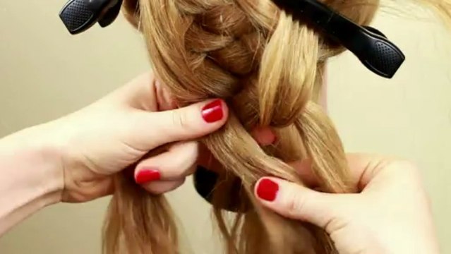 Косичка из 5 прядей. Самый простой способ научиться.