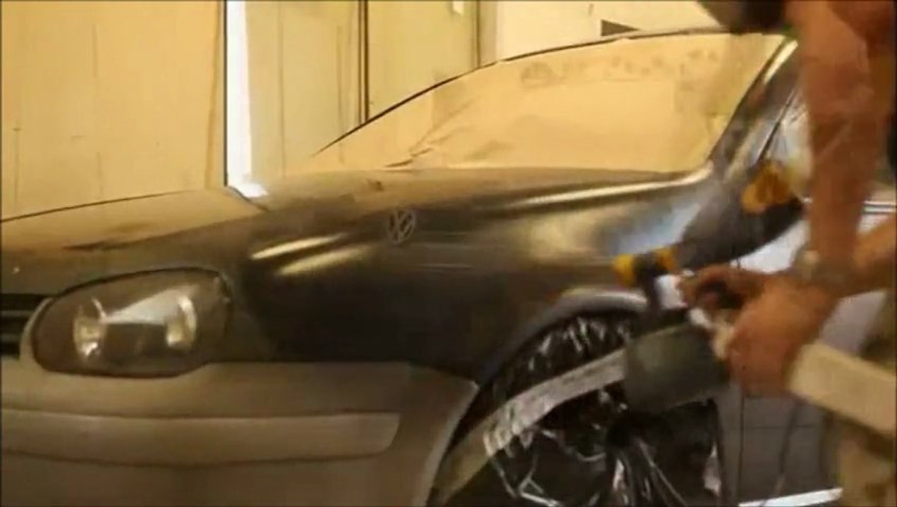 Spray Total covering Noir mate