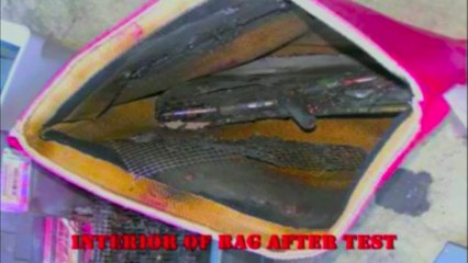 HOT-STOP Fire Containment Bag Airplane Fire Safety