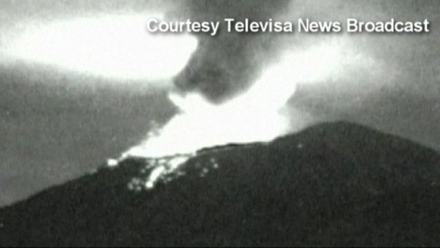 Mexico volcano erupts, delays flights