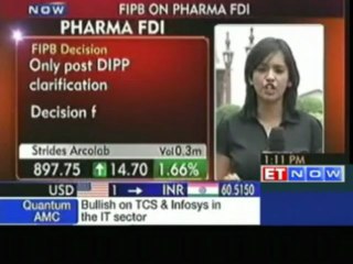 FIPB Clears Seven Pharma FDI Proposal, defers three