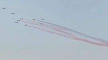 Egypte : l'armée de l'air survole la place Tahrir