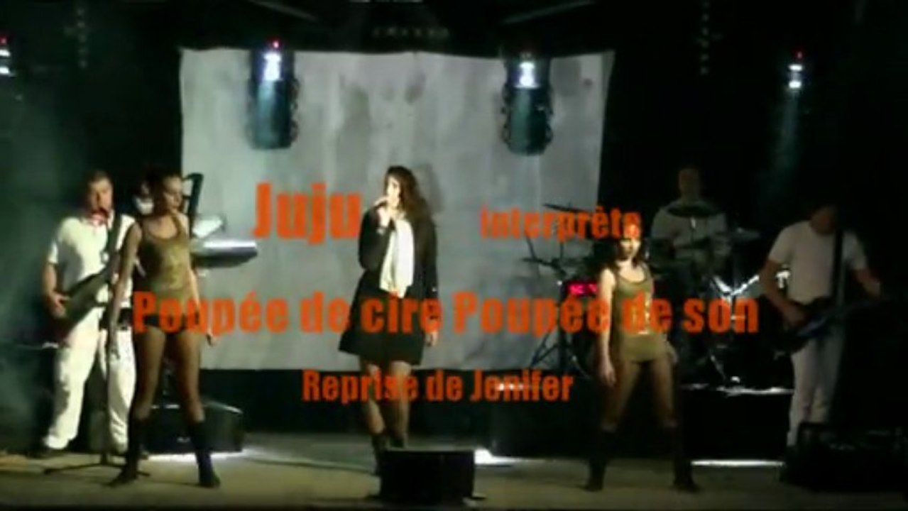 Anthracite cover Poupée de cire, Poupée de son Jenifer  orchestre variété Mariage 0324332310