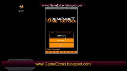 Remember Me CD Key Generator [ PC ] [NEW] [2013]