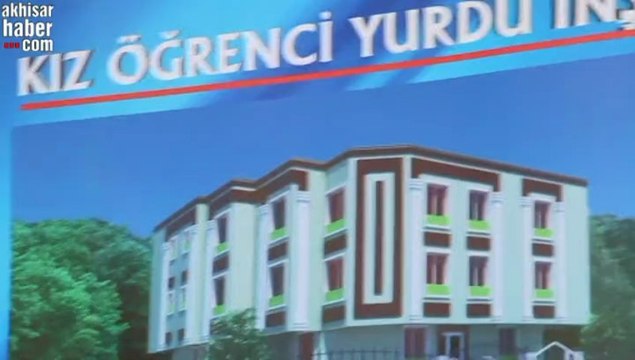 Akhisar Özel Kız Öğrenci Yurdu Temel Atma Töreni