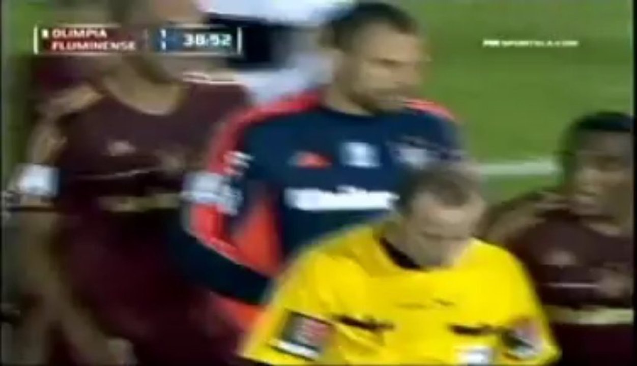 Olimpia 2 Fluminense 1 4tos de final Vuelta Copa Libertadores 2013 Relatos Radio Caritas 680 AM