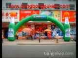 Cho thuê cổng hơi giá rẻ, hỗ trợ dán chữ lên cổng 0986660222