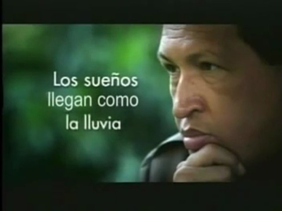 Chávez: Los sueños llegan como la lluvia
