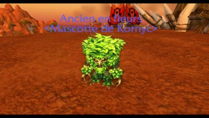Mascotte World of Warcraft: Ancien en fleurs en été