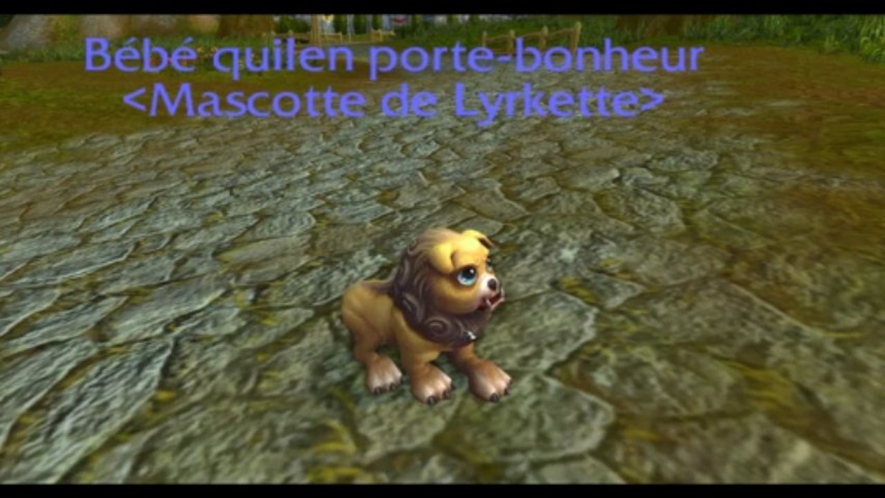 World of Warcraft Mists of Pandaria: Mascotte Bébé Quilen Porte-Bonheur
