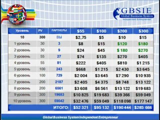 Татьяна Новосельцева. Презентация компании GBSIE.