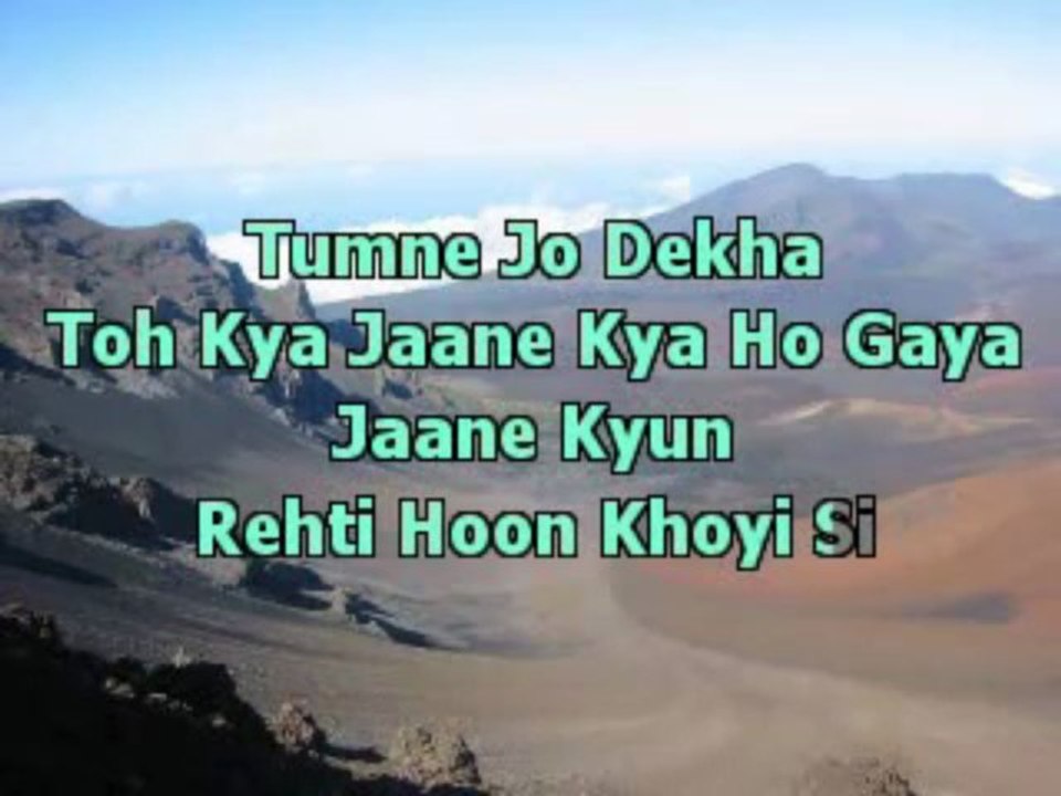 Tumhein Jo (Main Hoon Na)Indian Karaoke Tracks