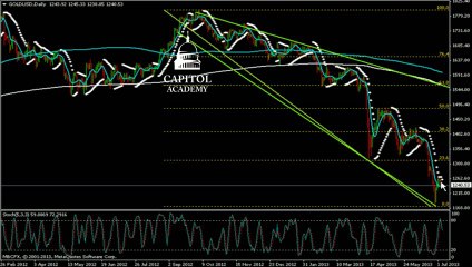 Daily Forex News : GOLD/USD Technical Analysis for July 5rd 2013