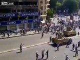 Group Of Morsi Supporter Attack Egyptian Soldiers