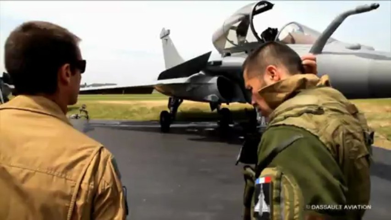 Les coulisses de la démonstration Rafale - Bourget 2013 - Dassault Aviation