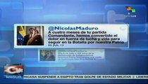 Pdte. Maduro recuerda 4 meses de la partida física de Chávez