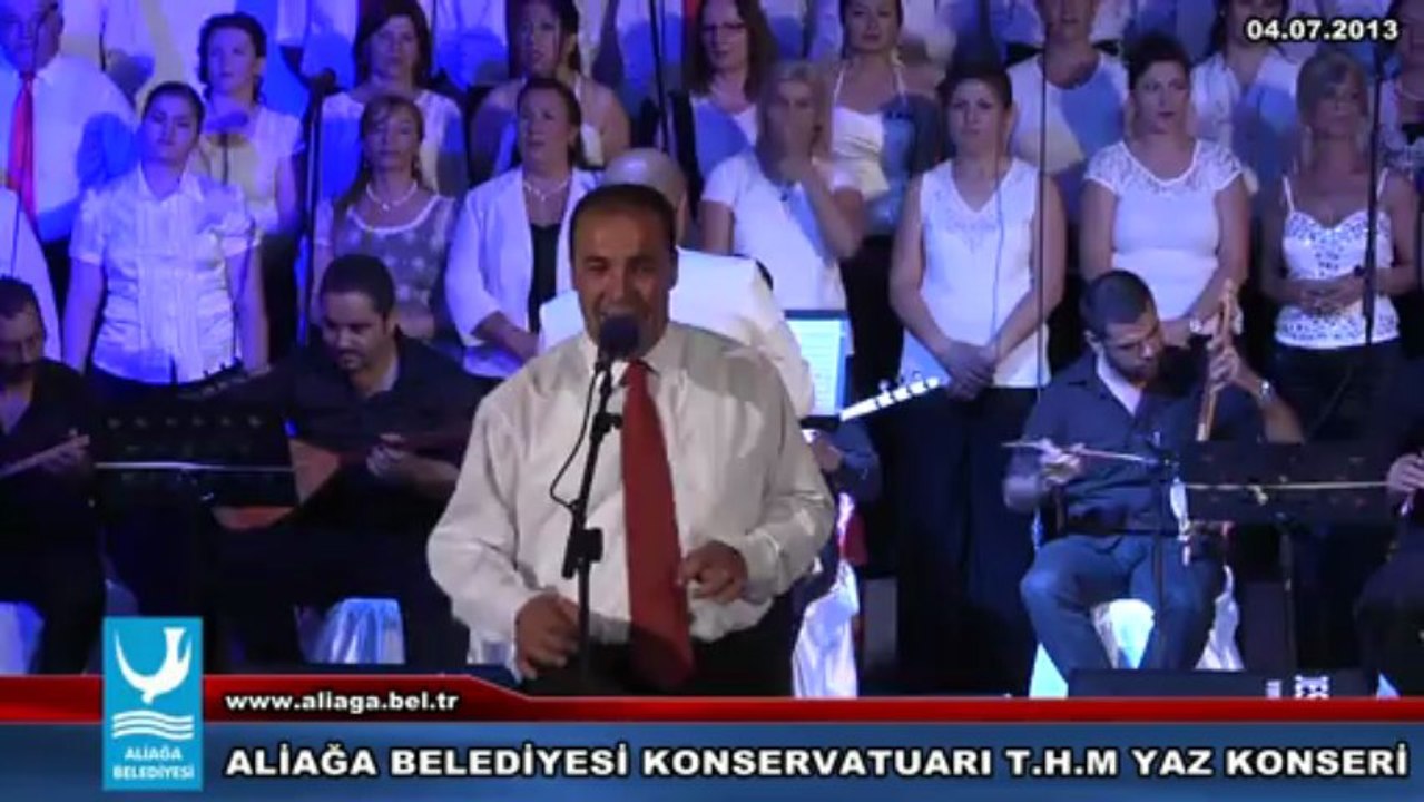 Aliağa Belediyesi Türk Halk Müziği Korosu Yaz Konseri 2013