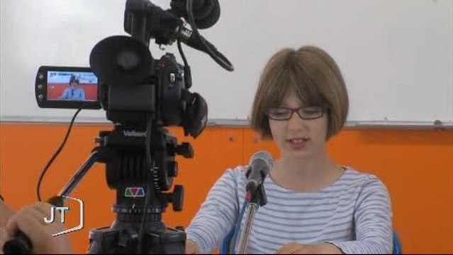 Réalisation d’un JT en classe (Saint-Gilles-Croix-de-Vie)