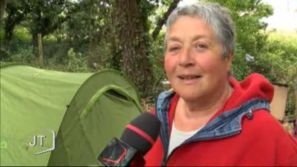 Camping : la météo joue les trouble-fête (Noirmoutier)