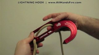 Sterling Rope Lightning Hook for Firefighter Escape Systems AllHandsFire.com
