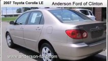 2007 Toyota Corolla | Anderson Ford serving Bloomington, Decatur and all of Central IL