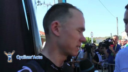 Tour de France 2013 - Chris Froome : "C'était une semaine nerveuse"