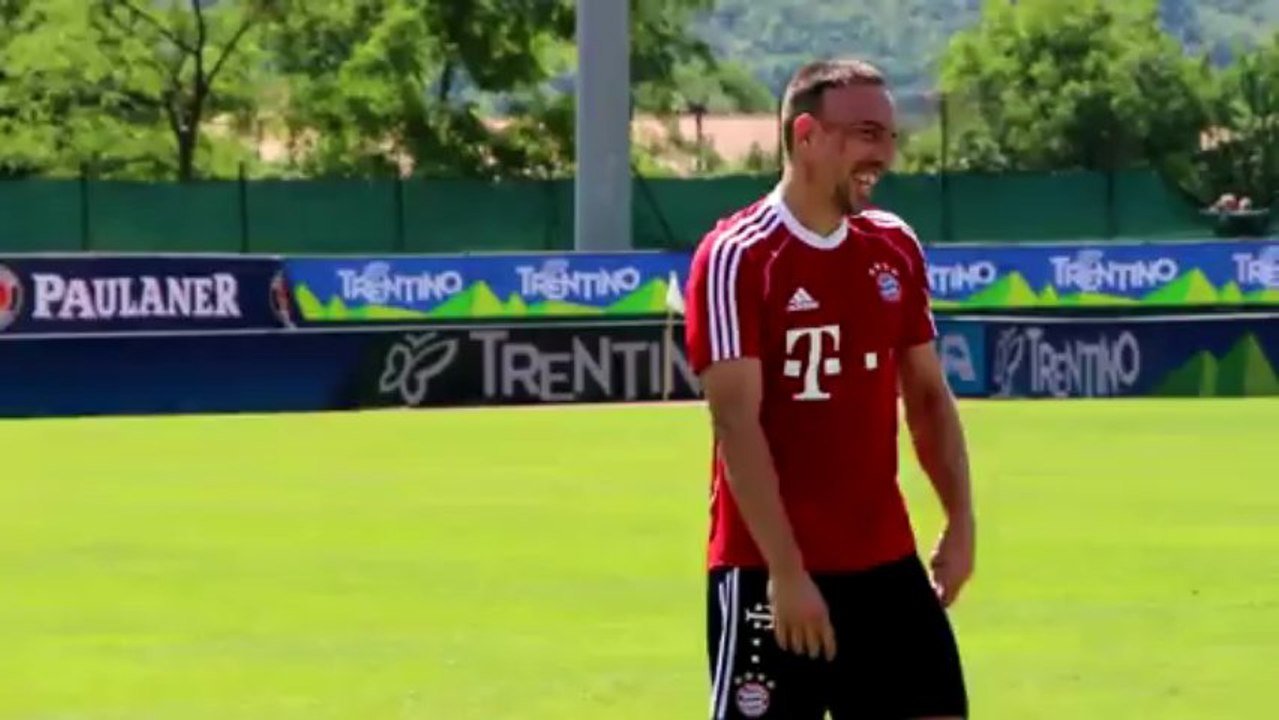 La nouvelle blague de Ribéry a son staff !