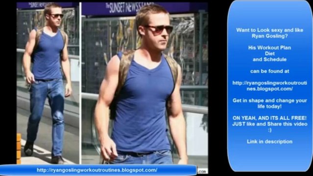 Ryan Gosling is Sexy ! This will show you How to Look Jacked and Sexy like Ryan Gosling quickly