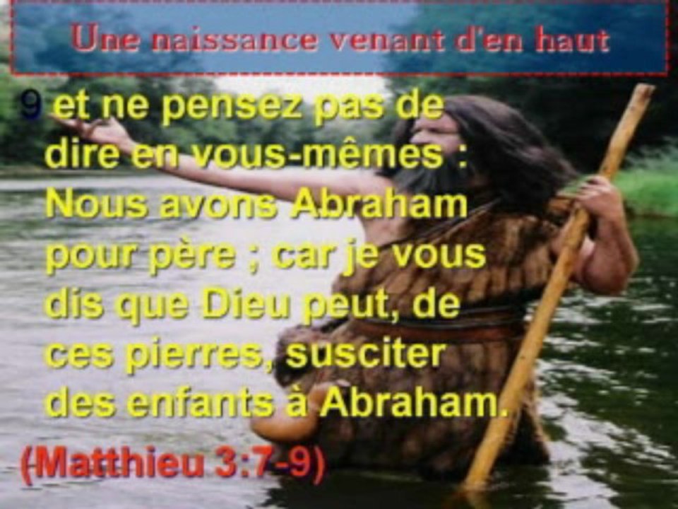 La Certitude des Saintes Écritures 1ère partie