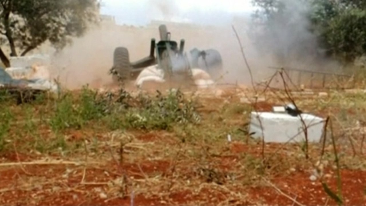 Rebels clash with government forces outside Aleppo