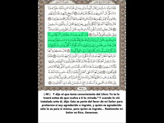 Sura An-Naml (Las hormigas) - Abdul Rahman Al Sudais - Traducción al español