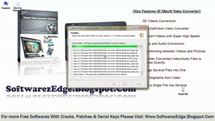 Xilisoft Video Converter Ultimate  7.7.2 Serial Key [Download]
