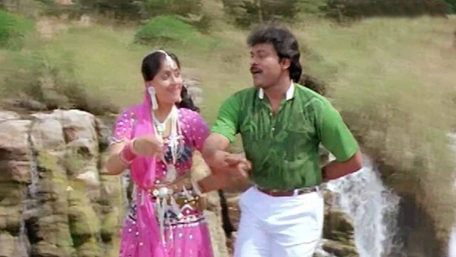 Kondaveeti Donga Songs Chamak Chamak - Chiranjeevi Radha Vijaya Santhi Ilayaraja