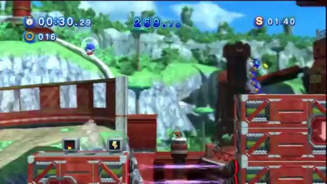 Sonic Generations - Planet Wisp Acte 1 - Défi 1 : Avec tes pouvoirs combinés