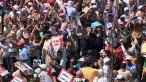 Tens of thousands rally for Mursi, and condemn 'military coup'