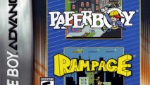 CGR Undertow - PAPERBOY / RAMPAGE review for Game Boy Advance